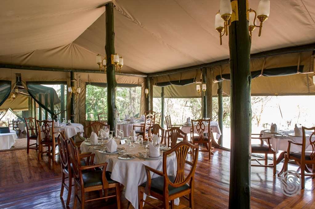 Kirawira Serena Camp Robanda Restoran gambar