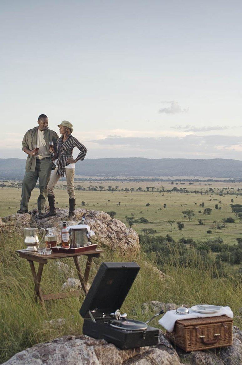 Kirawira Serena Camp Robanda Restoran gambar