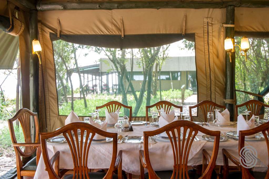 Kirawira Serena Camp Robanda Restoran gambar